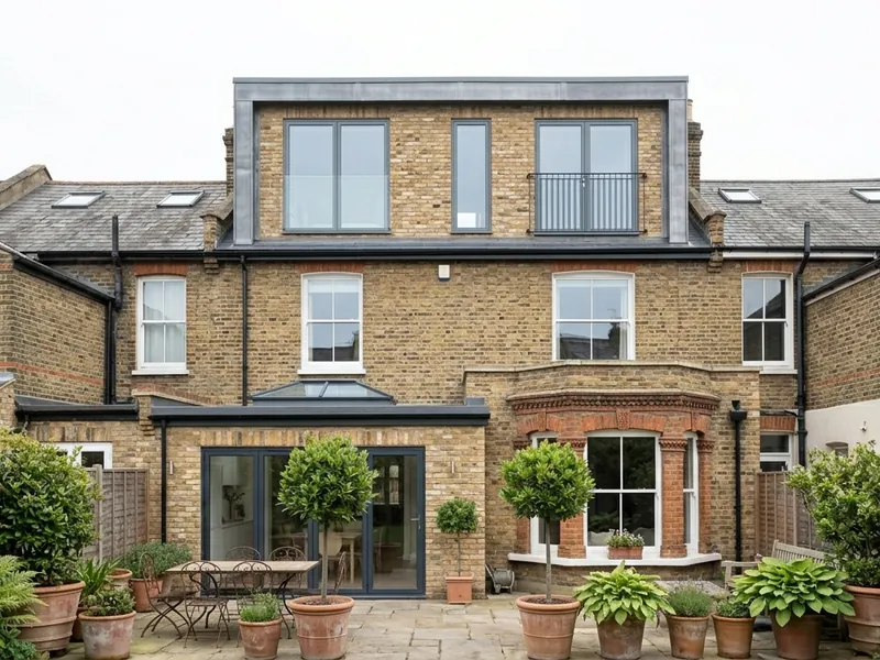 Completed dormer loft conversion in Plaistow East London